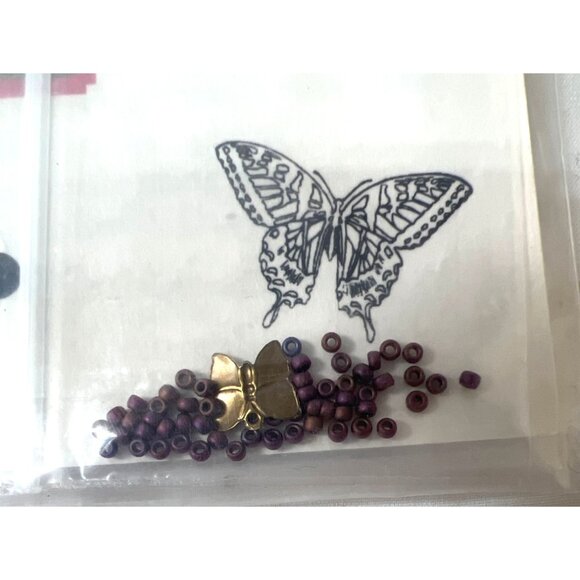 Lavender Wings Counted Thread Designs Spring Morning Pattern - Picture 3 of 4